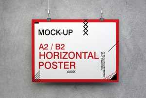 Poster set mockups