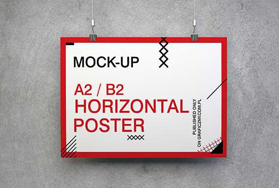 Poster set mockups