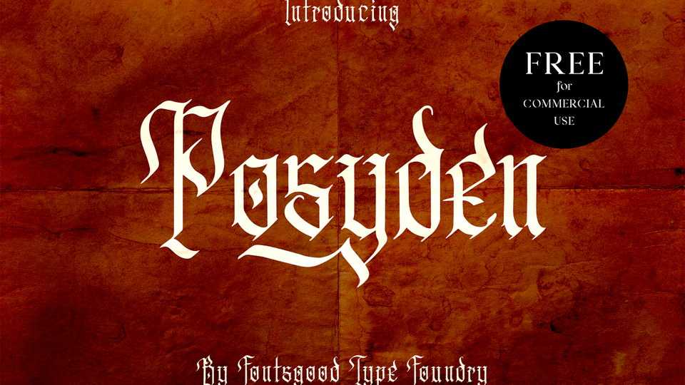 Posyden Font › Fontesk
