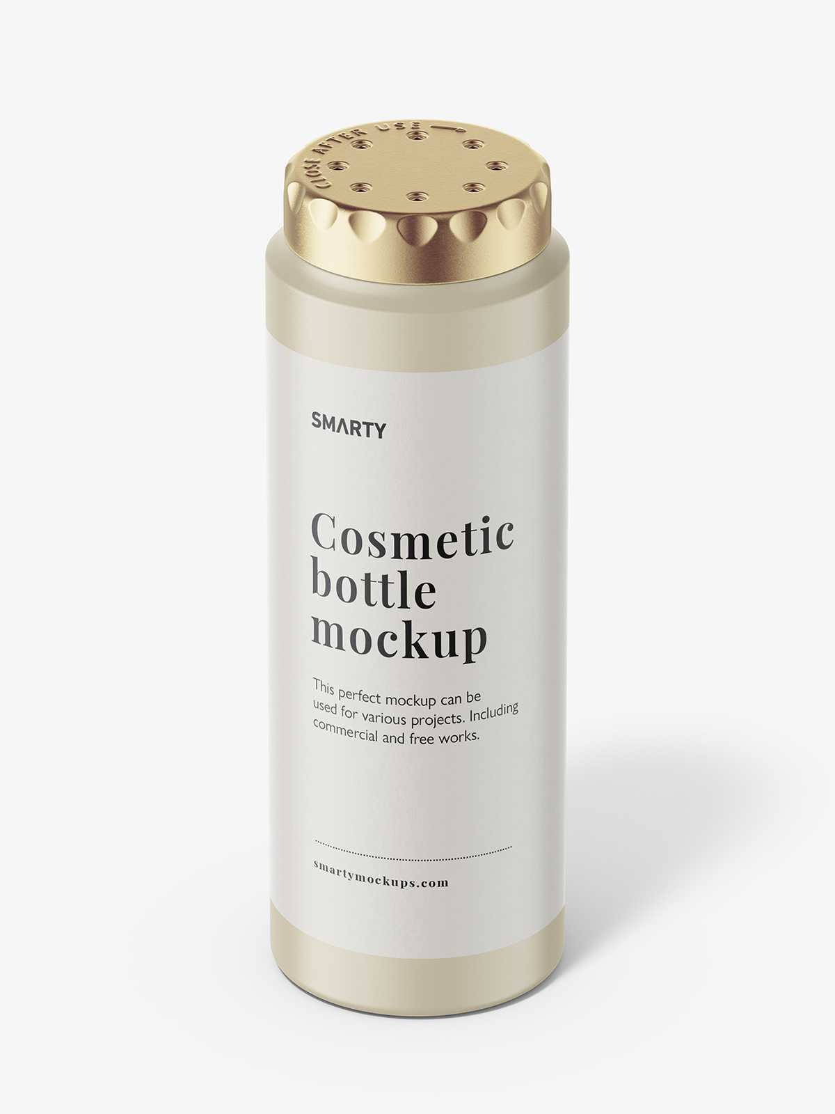 Powder jar mockup / matt