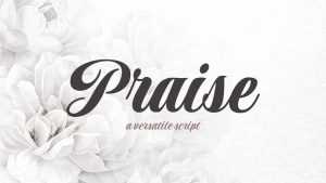 Praise Script Font › Fontesk