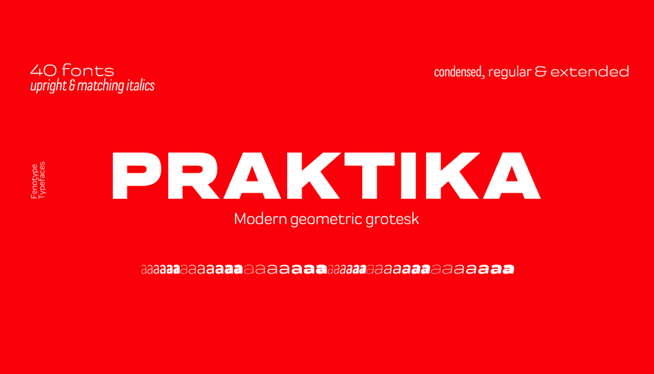 Praktika Font Family