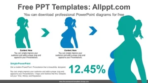 Pregnancy Body Changes PowerPoint Diagram
