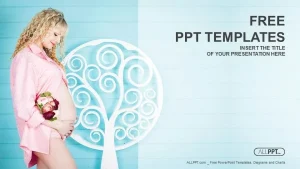 Pregnant woman PowerPoint Templates
