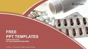 Prescription Medicine Pill Bottle PowerPoint Templates