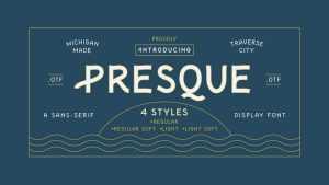 Presque Font Family › Fontesk