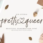 Pretty Queen Brush Font