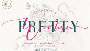 Pretty Woman Font Duo › Fontesk