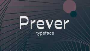 Prever Font Family › Fontesk