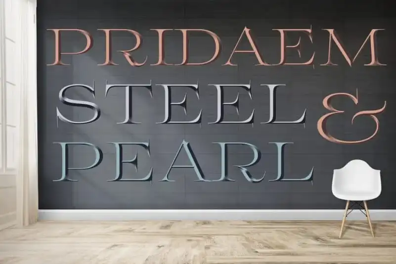 PridaEm Cooper Serif Font