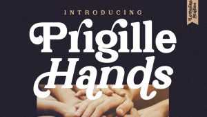 Prigille Hands Font › Fontesk
