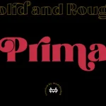 Prima - Luxury Font - Fonte Grátis Prima - Luxury Font