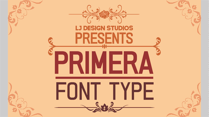 PRIMERA font