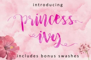 Princess Ivy Script Font
