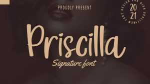 Priscilla Font › Fontesk