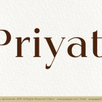 Priyati Serif Font