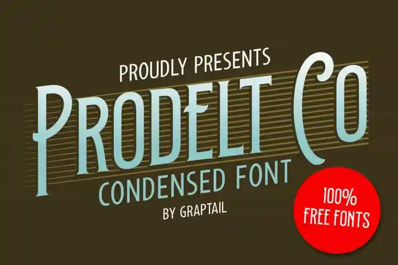 Prodelt Co Display Font