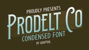 Prodelt Co Font › Fontesk