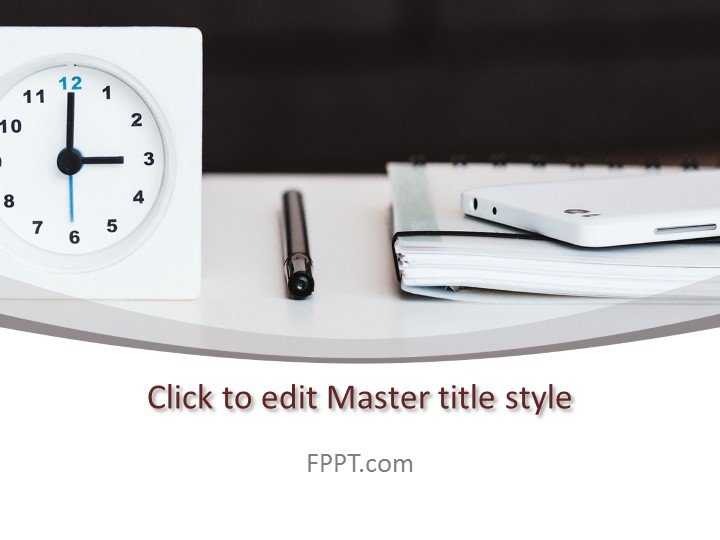Productivity PowerPoint Template
