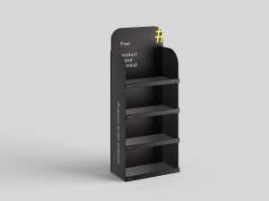 Products stand mockup