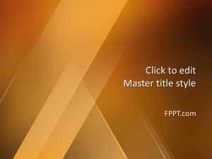 Professional Abstract Background PowerPoint Template