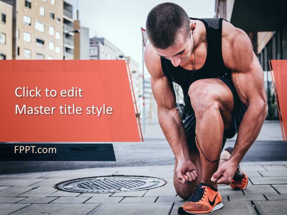 Professional Runner PowerPoint Template