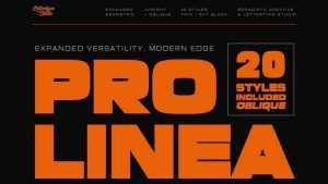 Prolinea Font › Fontesk