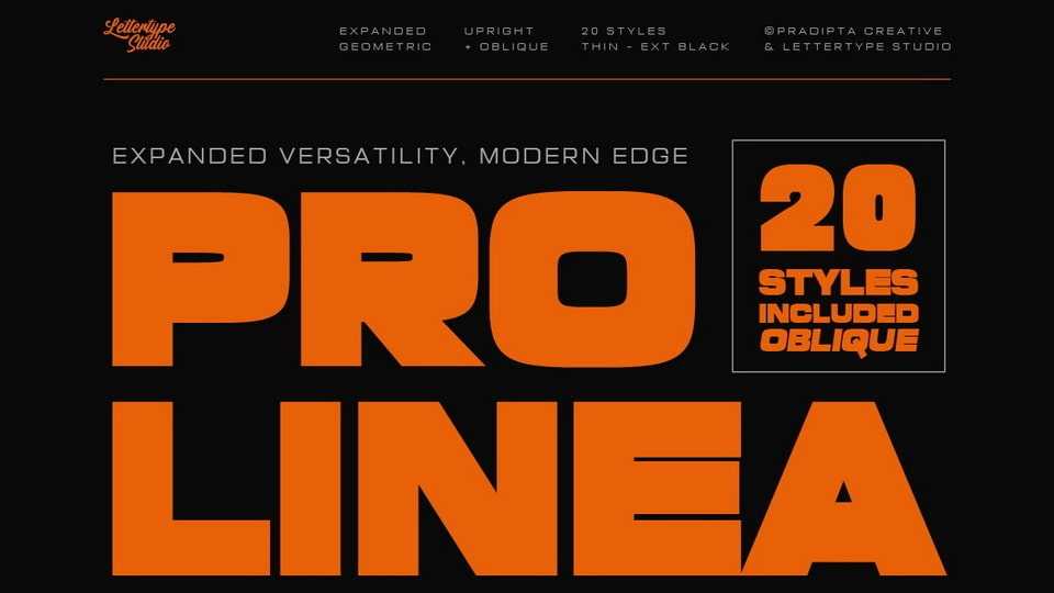 Prolinea Font › Fontesk
