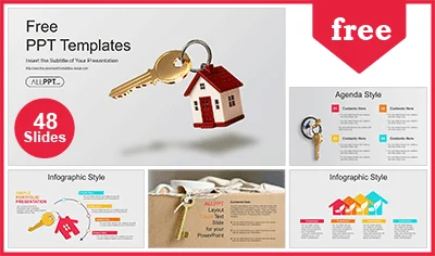 Property Success Key PowerPoint Templates