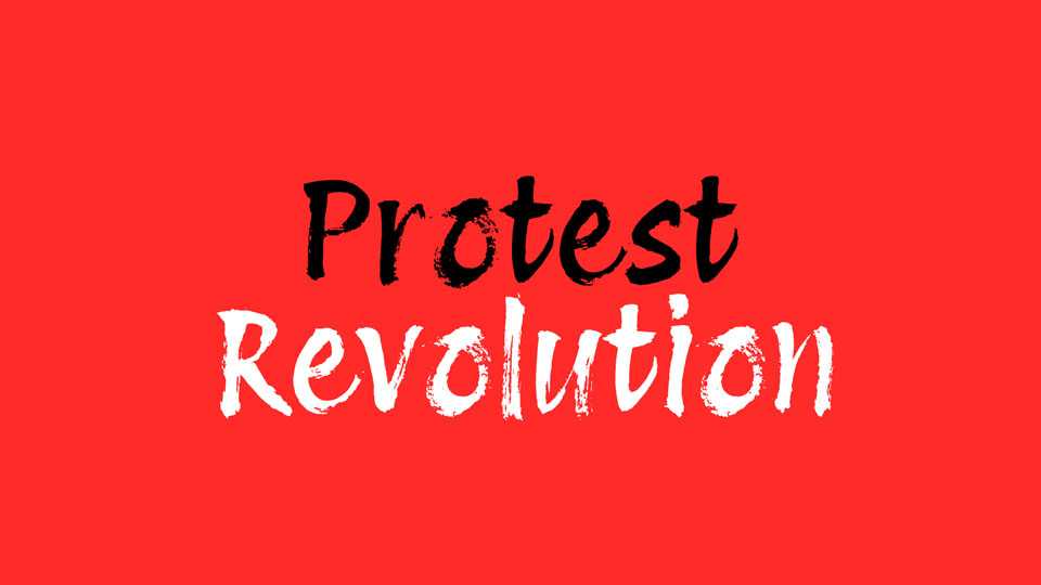 Protest Revolution Font › Fontesk