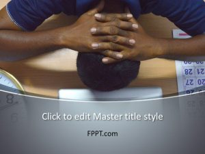 Psychological Stress PowerPoint Template