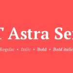 PT Astra Serif Font Family › Fontesk