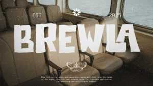 PTG Brewla Font › Fontesk