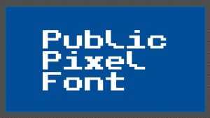 Public Pixel Font › Fontesk