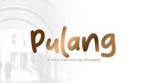Pulang Font › Fontesk