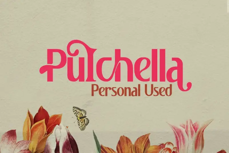 Pulchella Sans Serif Font
