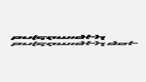 Pulsewidth Font › Fontesk