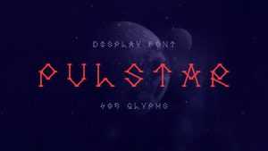 Pulstar Font › Fontesk