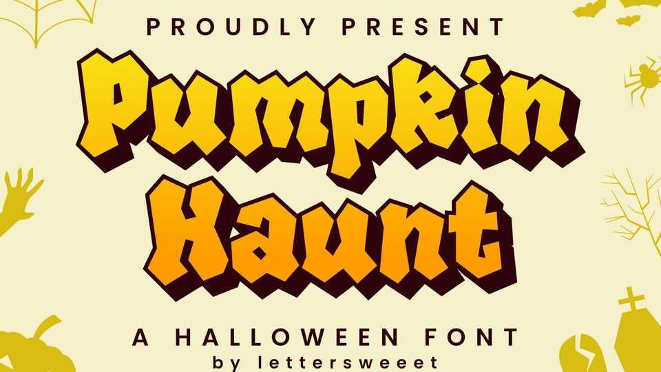 Pumpkin Haunt Font › Fontesk