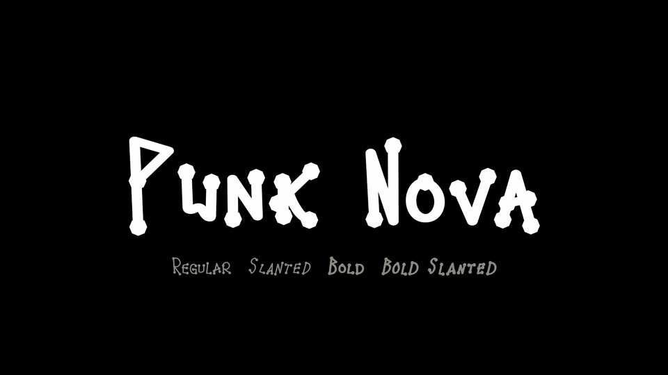 Punk Nova Font Family › Fontesk