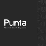 Punta Sans Serif Font