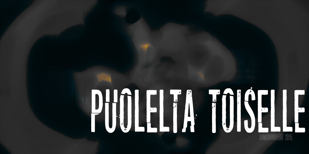 Puolelta toiselle Font