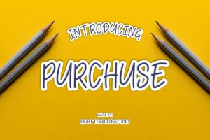 Purchuse Handwritten Font