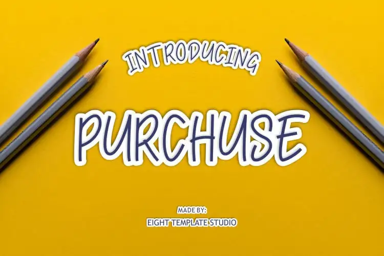 Purchuse Handwritten Font