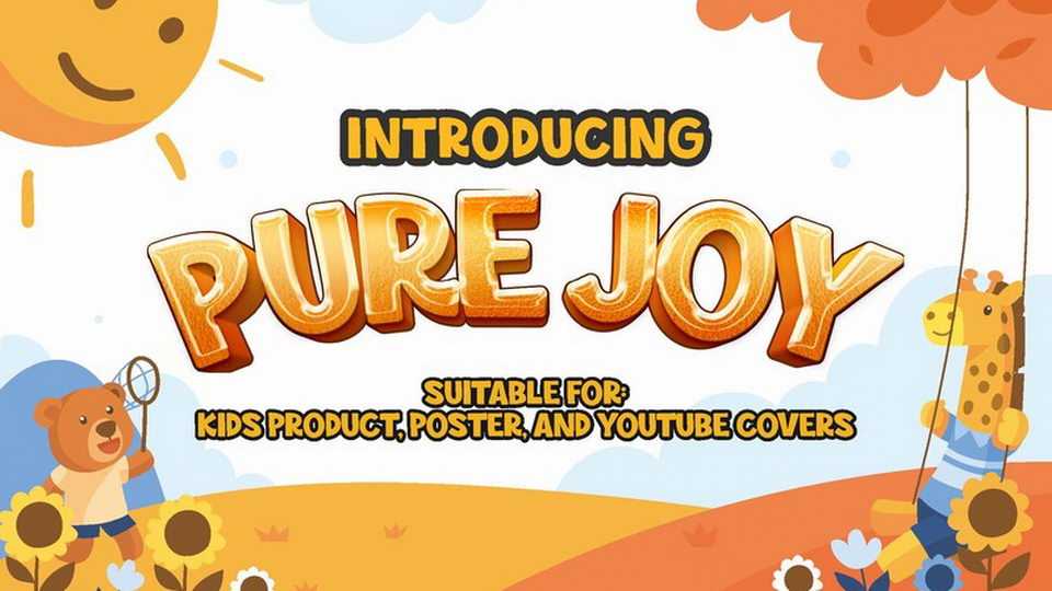 Pure Joy Font › Fontesk