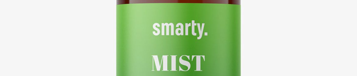 Push spray bottle mockup