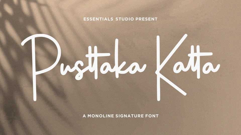 Pusttaka Katta Font › Fontesk