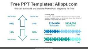 Puzzle graph PowerPoint Diagram