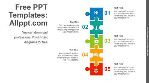 Puzzle List PowerPoint Diagram