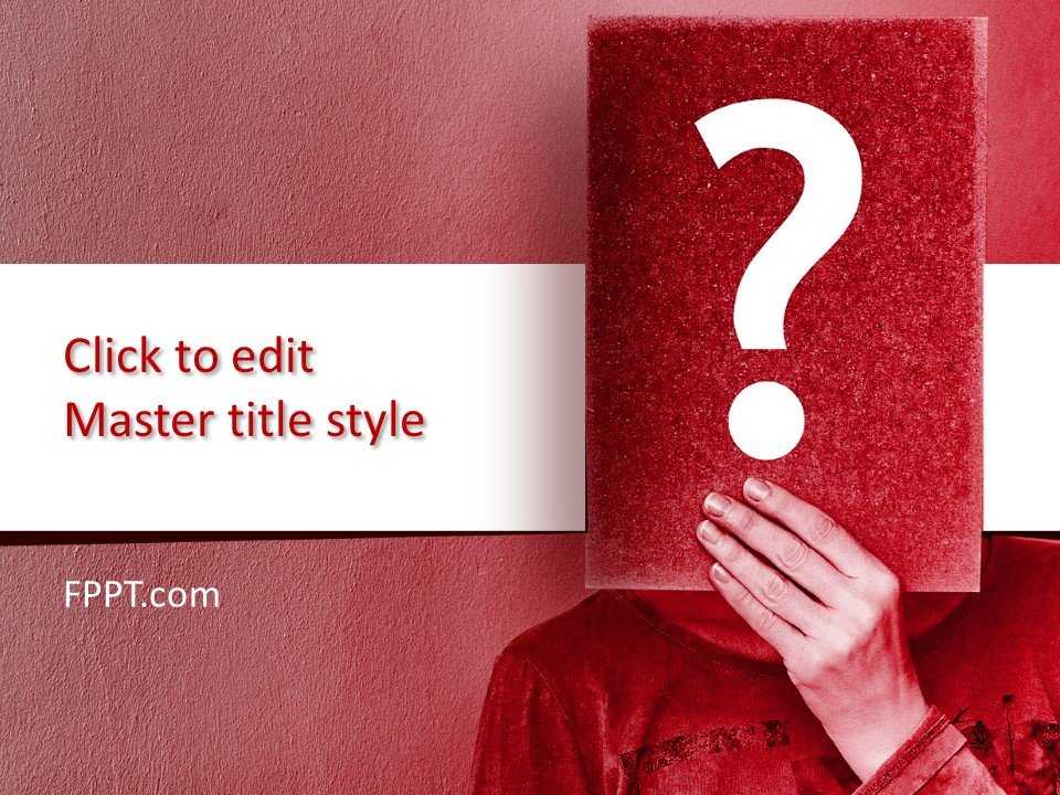 Q&A PowerPoint Template